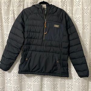 LL Bean Mountain Down Pull Over Jacket